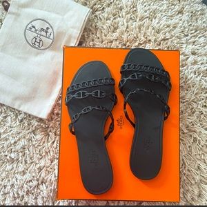 Hermes rubber Sandals